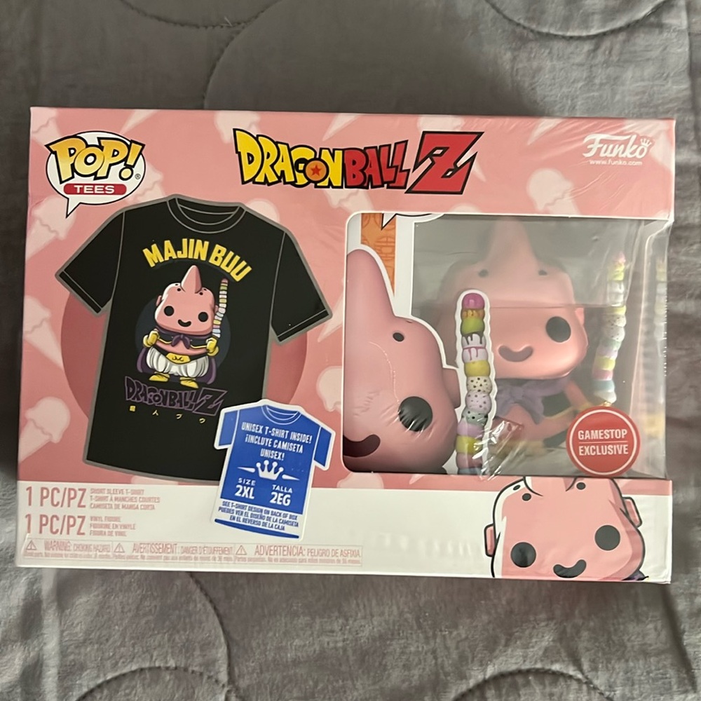 Majin Buu GameStop Exclusive Funko Pop & T-Shirt
Dragonball Z